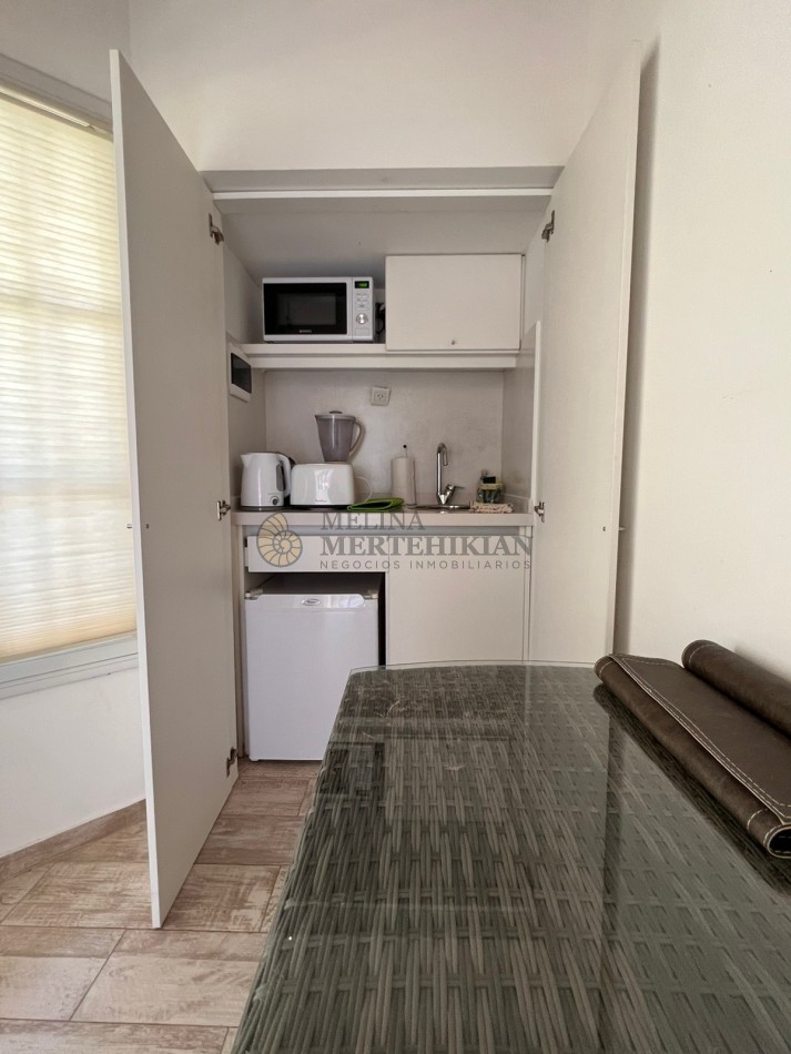 Habitacion con cocina para 2 personas en Pinamar